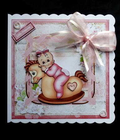 Riding the Rocking Horse 7x7 Card Mini Kit by Maz Kfk