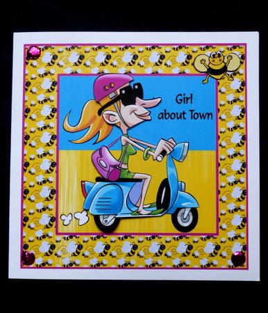 Girl About Town by Maz Kfk