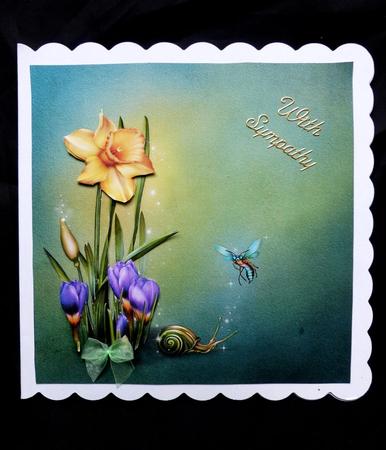Hope of Spring All Occasion Fold Card by Maz Kfk