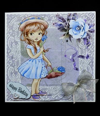 Tulips and Lace Mini Kit by Maz Kfk