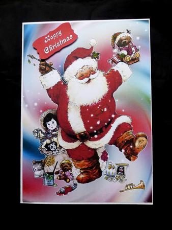 Dancing Santa by Maz Kfk