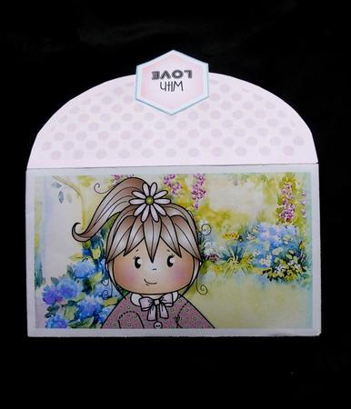 Jodie on Bike Money Wallet by Maz Kfk