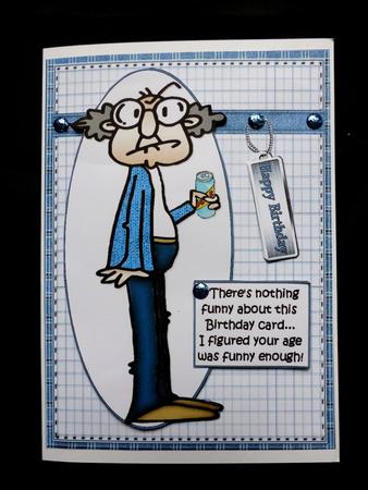 Gus There's Nothing Funny About This Card Quick Card by Maz Kfk