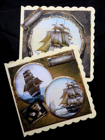 Nautical Toppers and Sentiment Tags by Maz Kfk