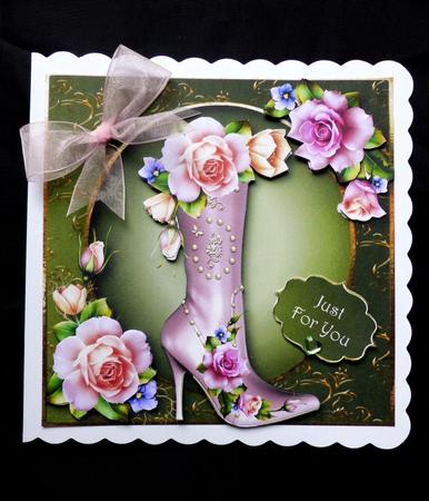 Fabulous Boot & Spring Roses by Maz Kfk