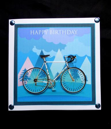 Bicycle Birthday Mini Card Kit by Maz Kfk