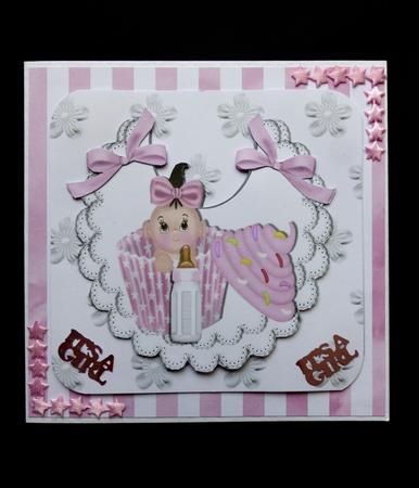 It's a Girl Background by Maz Kfk