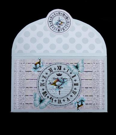 Butterfly Clock Money Wallet by Maz Kfk