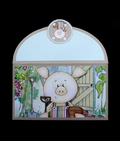 Piggin' Gardening Money Wallet by Maz Kfk