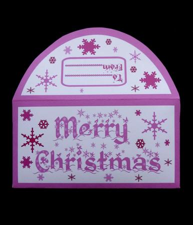 Money Wallet - Snowflakes(pink) by Maz Kfk