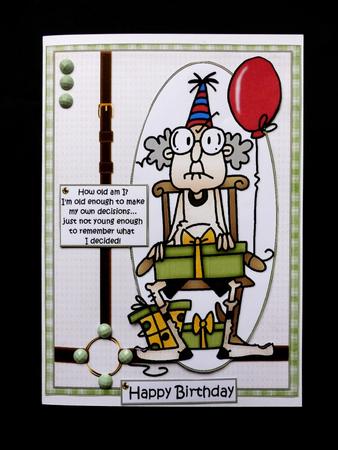 Gus Old Enough to Make Decisions Quick Card by Maz Kfk
