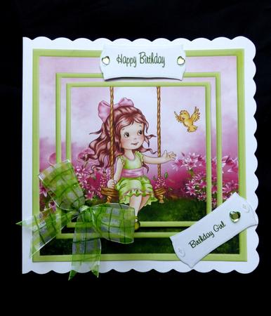 Swing Time Card by Maz Kfk