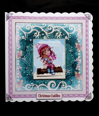 Christmas Cuddles Pyramid Mini Kit by Maz Kfk