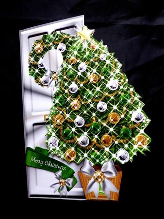 Christmas Deco Door Silver by Maz Kfk