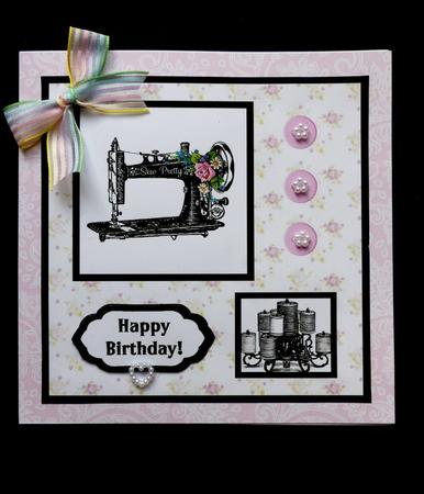 Vintage Sewing / Seamstress Large Topper by Maz Kfk
