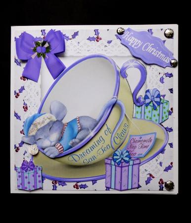 Cute Mouse Dreaming of Presents from Santa Mini Kit by Maz Kfk