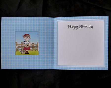 Boyz Joze Pirate & Postbox Matching Square Insert by Maz Kfk