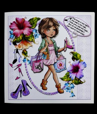 8x8 Girls and Their Shoes Mini Kit by Maz Kfk