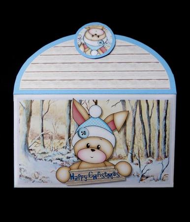Bunny's 1st Christmas Money Wallet by Maz Kfk