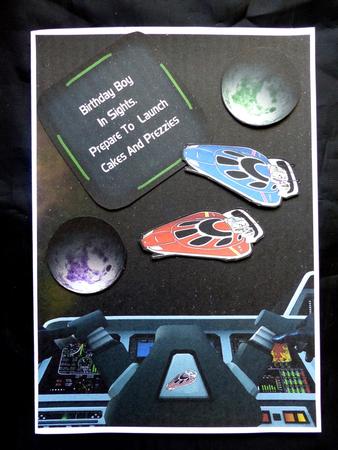 Space Cockpit A5 Mini Kit for Boys and Men by Maz Kfk