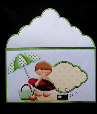 Holiday Spends Boy Money Wallet by Maz Kfk
