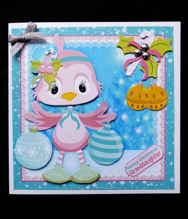 Shabby Chic, Christmas Bird Mini Kit by Maz Kfk