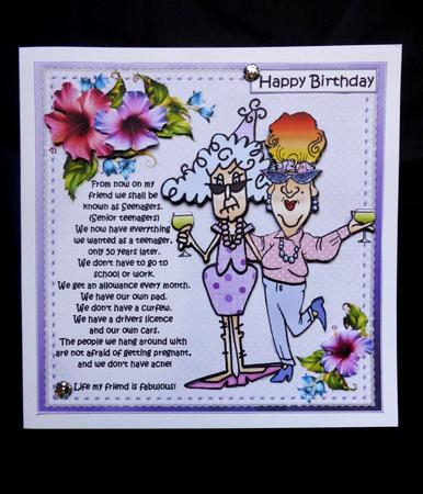 Stella and Edna Senior Teens Mini Kit by Maz Kfk