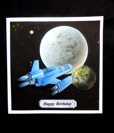 The Final Frontier - Space Explorers 3 Decoupage Insert+tag by Maz Kfk