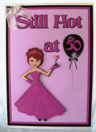 Still Hot at Decoupage Quick Card Front by Maz Kfk