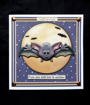From One Daft Bat to Another Birthday or Halloween Mini Kit by Maz Kfk