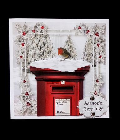 The Christmas Postbox by Maz Kfk