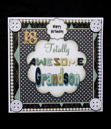Totally Awesome Grandson by Maz Kfk