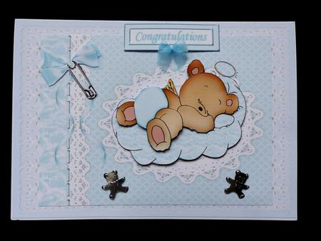 Sweet Angel New Baby Boy by Maz Kfk