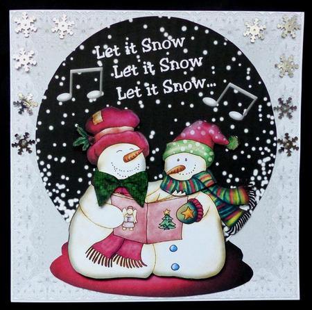 Snow Globe Let It Snow!! by Maz Kfk