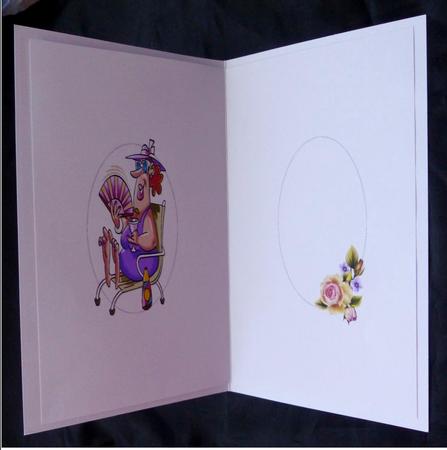 Tess Relax and Enjoy Your Birthday Insert by Maz Kfk