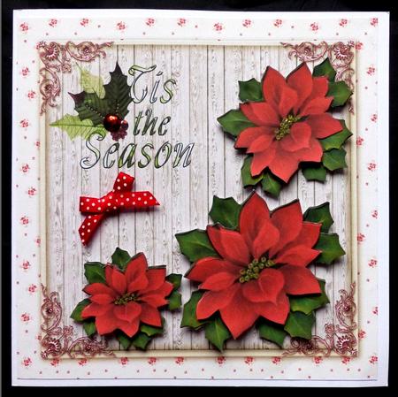 DR007 Christmas Greeting Embellishments by Maz Kfk