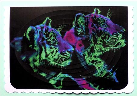 Fantasy Furry Friends & Familiars - Beautiful Tigers + Tag + by Maz Kfk