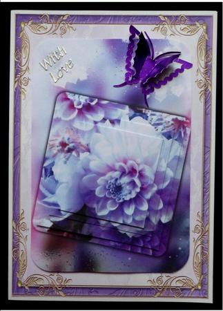Because I Care Dahlia Blue by Maz Kfk