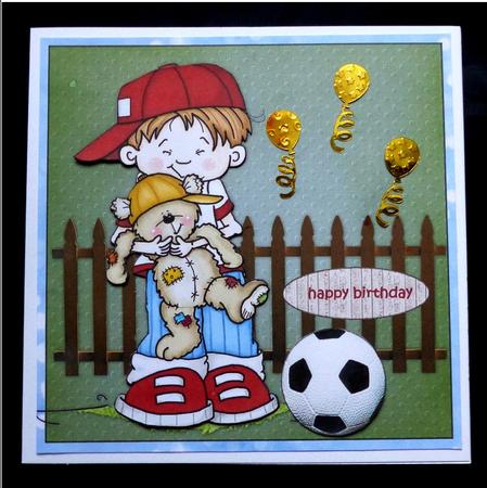 Birthday Boy Quick Card by Maz Kfk