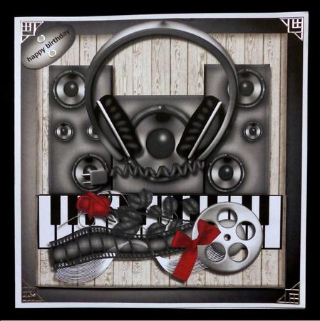 Male Card Music Mini Kit by Maz Kfk