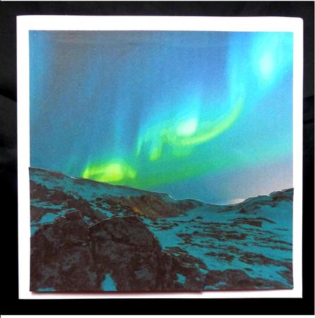 The Aurora Borealis - Nothern Lights + Insert & Tag by Maz Kfk