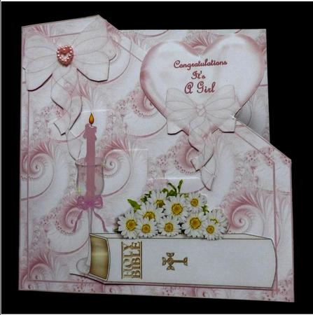 Over the Corner Baby/christening Girl by Maz Kfk