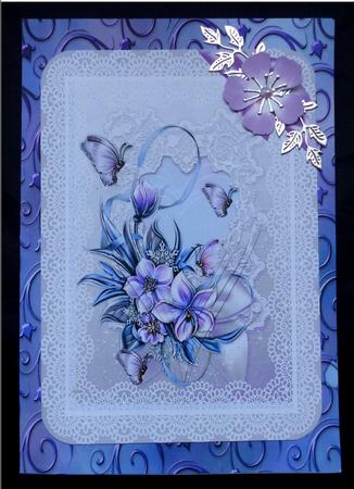 7x5 Flowers Sympathy or Birthday by Maz Kfk