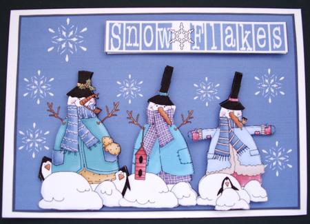 Snowflakes & Snowmen by Maz Kfk