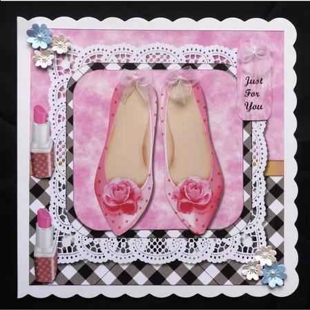 Birthday Girl Pink Shoes Mini Kit by Maz Kfk