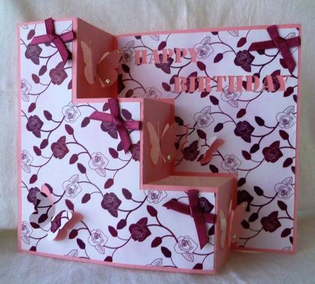 Birthday Fold Card by Maz Kfk