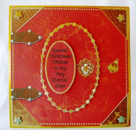 Christmas Toy Initial P Locket Base Picture Topper by Maz Kfk