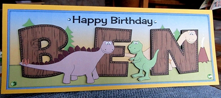 Dinosaurs Ben Large Dl by Marion Evans