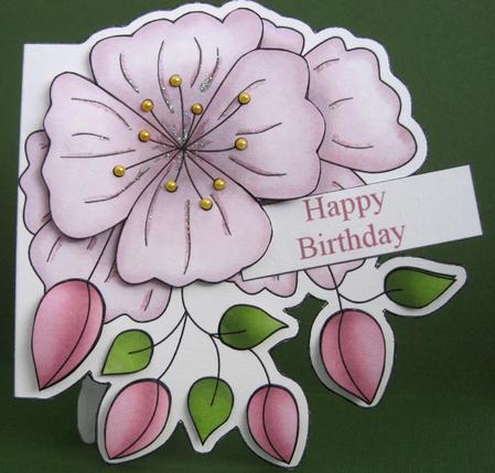 Cherry Blossom Birthday by Marion Evans