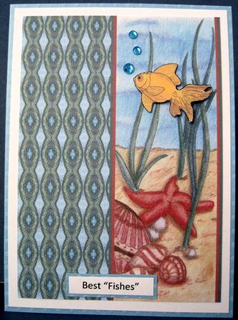 Under the Sea Border Sheet 3 by Marion Evans